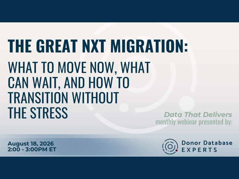 The Great NXT Migration: What We've Moved, What We Love, and What We're Leaving in Database View